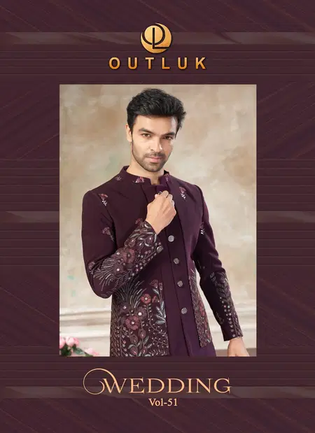 Outluk Wedding Collection 51 Terry Rayon Jodhpuri Collections Exporters In India